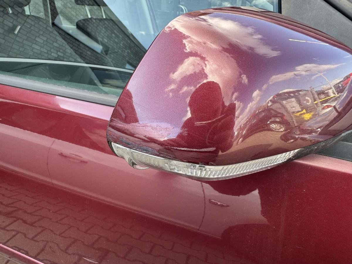 VW Polo 9N3 original Au&szlig;enspiegel rechts elektrisch verstellbar LC3R Winterred Bj.2005